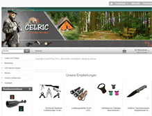 Tablet Screenshot of celric.com